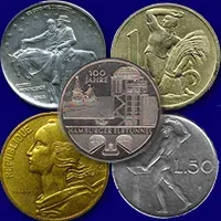 Оценить и продать монеты мировых держав  