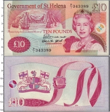 Продать Банкноты Остров Святой Елены 10 фунтов 2004 
