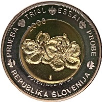Продать Монеты Словения 2 евро 2003 Биметалл