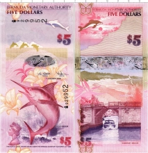 Продать Банкноты Бермудские острова 5 долларов 2009 