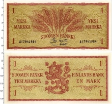 Продать Банкноты Финляндия 1 марка 1963 