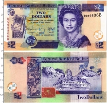 Продать Банкноты Белиз 2 доллара 2011 