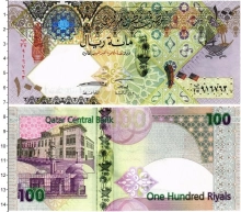 Продать Банкноты Катар 100 риал 2007 