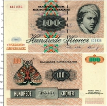 Продать Банкноты Дания 100 крон 1998 