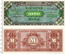 Продать Банкноты Германия 1000 марок 1944 