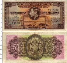 Продать Банкноты Бермудские острова 5 шиллингов 1937 