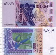 Продать Банкноты КФА 10000 франков 2003 