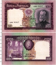 Продать Банкноты Португалия 100 эскудо 1961 