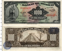 Продать Банкноты Мексика 1000 песо 1977 