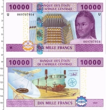 Продать Банкноты Центральная Африка 10000 франков 2002 