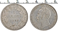 Продать Монеты Саксен-Майнинген 1 гульден 1843 Серебро