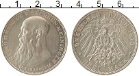 Продать Монеты Саксен-Майнинген 3 марки 1915 Серебро