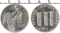 Продать Монеты Сан-Марино 500 лир 1972 Серебро