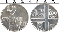 Продать Монеты Венгрия 200 форинтов 1977 Серебро