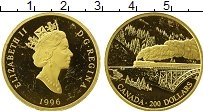 Продать Монеты Канада 200 долларов 1996 Золото
