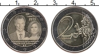 Продать Монеты Люксембург 2 евро 2015 Биметалл