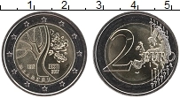 Продать Монеты Эстония 2 евро 2017 Биметалл