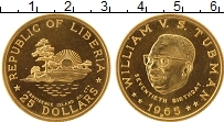 Продать Монеты Либерия 25 долларов 1965 Золото