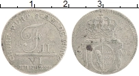 Продать Монеты Вюртемберг 6 крейцеров 1804 Серебро