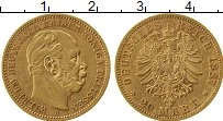 Продать Монеты Пруссия 20 марок 1874 Золото