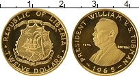 Продать Монеты Либерия 12 долларов 1965 Золото