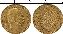 Продать Монеты Саксония 10 марок 1898 Золото