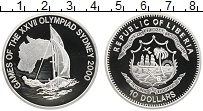 Продать Монеты Либерия 10 долларов 2000 Серебро