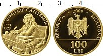 Продать Монеты Молдавия 100 лей 2008 Золото