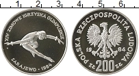 Продать Монеты Польша 200 злотых 1984 Серебро