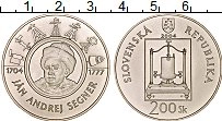 Продать Монеты Словакия 200 крон 2004 Серебро