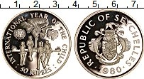 Продать Монеты Сейшелы 50 рупий 1980 Серебро