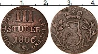 Продать Монеты Берг 3 стюбера 1806 Серебро
