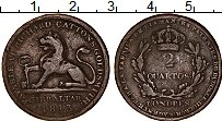 Продать Монеты Гибралтар 2 кварто 1813 Медь