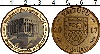 Продать Монеты Тувалу 7 долларов 2017 Латунь