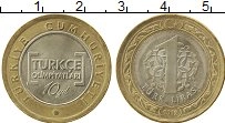 Продать Монеты Турция 1 лира 2012 Биметалл