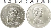 Продать Монеты Багамские острова 5 долларов 1973 Серебро
