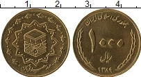 Продать Монеты Иран 1000 риалов 2010 Латунь