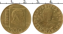 Продать Монеты Сан-Марино 200 лир 1996 Медно-никель