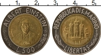 Продать Монеты Сан-Марино 500 лир 1984 Биметалл