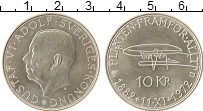 Продать Монеты Швеция 10 крон 1972 Серебро