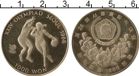 Продать Монеты Южная Корея 1000 вон 1988 Медно-никель