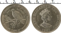 Продать Монеты Остров Джерси 2 фунта 1987 Медно-никель