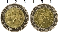 Продать Монеты Швейцария 5 франков 2000 Биметалл