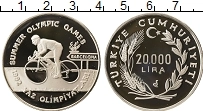 Продать Монеты Турция 20000 лир 1992 Серебро