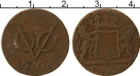 Продать Монеты Нидерландская Индия 1 дьюит 1754 Медь