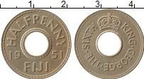 Продать Монеты Фиджи 1/2 пенни 1951 Медно-никель