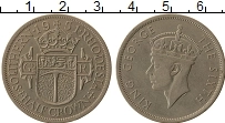 Продать Монеты Родезия 1/2 кроны 1951 Медно-никель