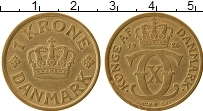 Продать Монеты Дания 1 крона 1939 Бронза