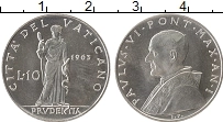 Продать Монеты Ватикан 10 лир 1965 Алюминий