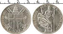 Продать Монеты Ватикан 1000 лир 1985 Серебро